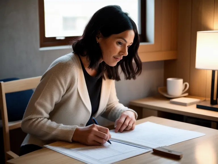 Main sur une souris et plan de coffrage avec corrections manuelles