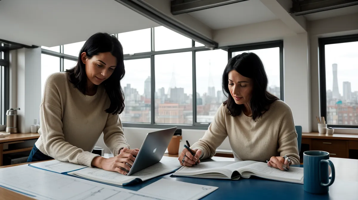 Plan de coffrage avec plusieurs échelles de détail dessiné sur AutoCAD par une débutante en reconversion vers le dessin technique du bâtiment